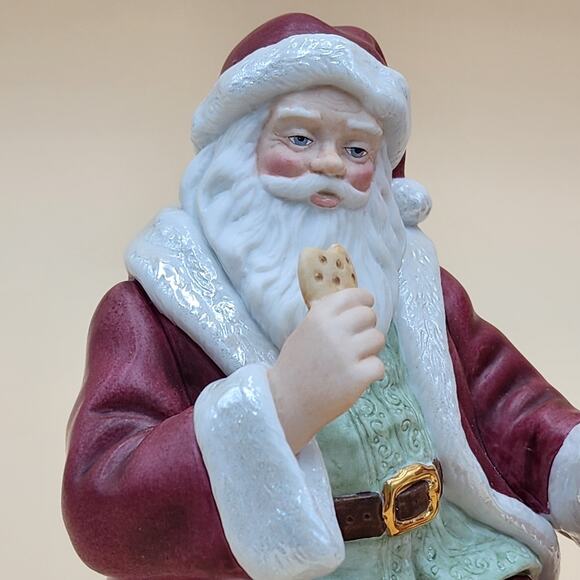 Lenox Cookies For Santa Figurine 6.25" Original Box #816936 - Picture 9 of 16